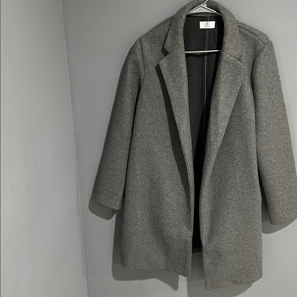 Woman’s  Gray Wool Coat